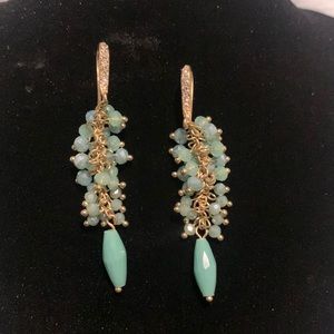 Lagoon Blue Quartz Beads